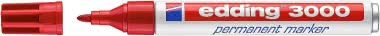 Edding e-3000 Permanentmarker rot 4-3000002