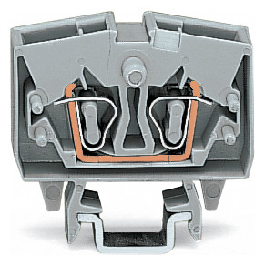 WAGO 264-701 2-Leiter-Mini-Durchgangsklemme 2,5 mm² mit Prüfmöglichkeit