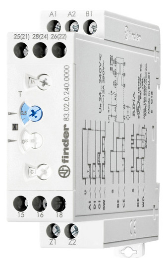 Finder 83.02.0.240.0000 Multifunktions Zeitrelais