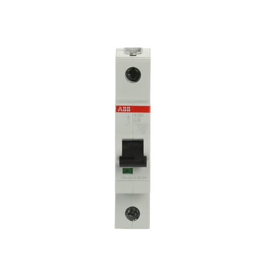 ABB S201-C6 Sicherungsautomat C-Char.,6kA,6A,1P 2CDS251001R0064