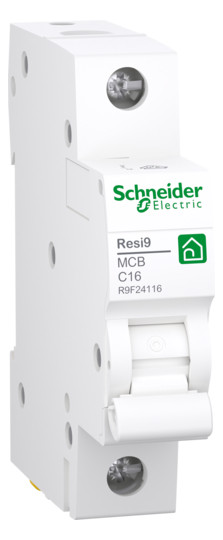 Schneider Electric R9F24116 Leitungsschutzschalter Resi9 1P, 16A, C Charakteristik, 6kA