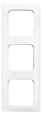 Busch-Jaeger 2513-214K-102 Reflex SI Linear-Abdeckrahmen 3-fach Rahmen alpinweiß 2CKA001725A1496